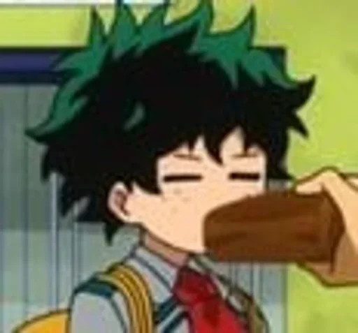 🥦 Стикер «‌Izuku Midoriya (Deku)» для Telegram