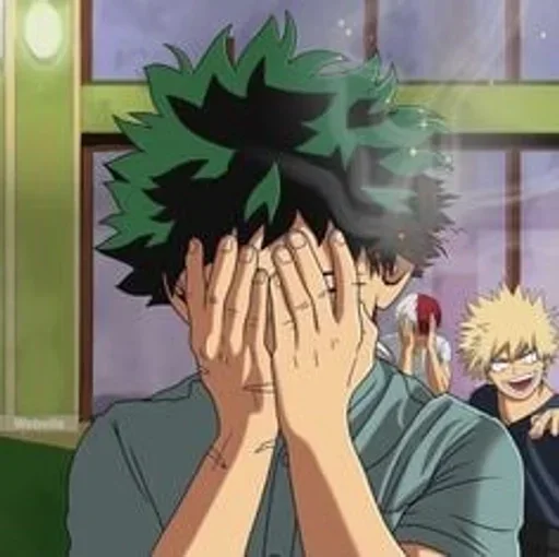 🥦 Стикер «‌Izuku Midoriya (Deku)» для Telegram