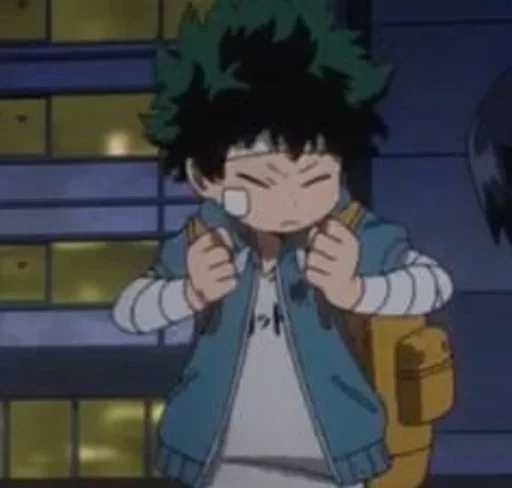 🥦 Стикер «‌Izuku Midoriya (Deku)» для Telegram