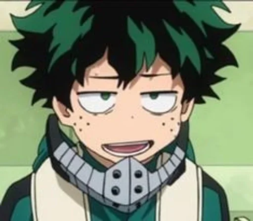 🥦 Стикер «‌Izuku Midoriya (Deku)» для Telegram