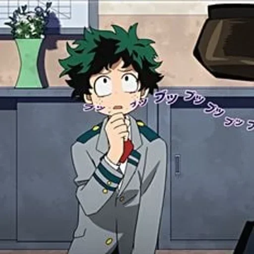 🥦 Стикер «‌Izuku Midoriya (Deku)» для Telegram