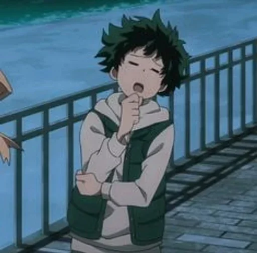 🥦 Стикер «‌Izuku Midoriya (Deku)» для Telegram
