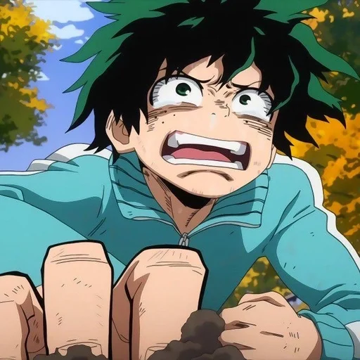 🪀 Стикер «Izuku Midoriya» для Telegram