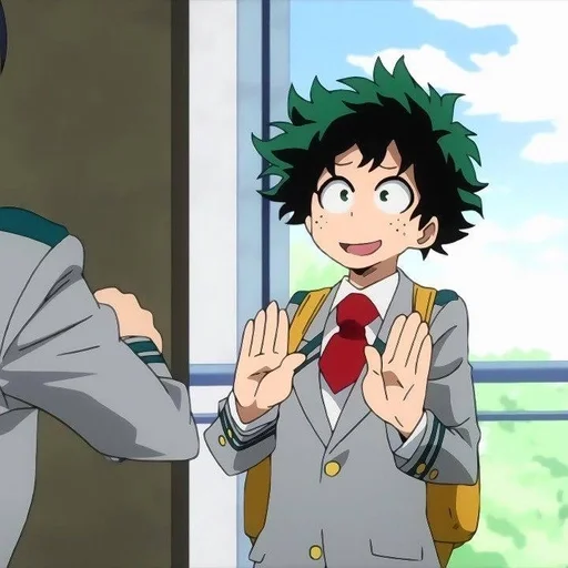 🪀 Стикер «Izuku Midoriya» для Telegram