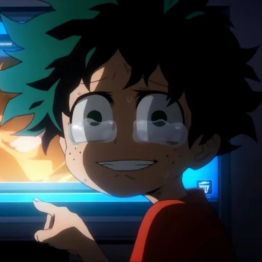 🪀 Стикер «Izuku Midoriya» для Telegram