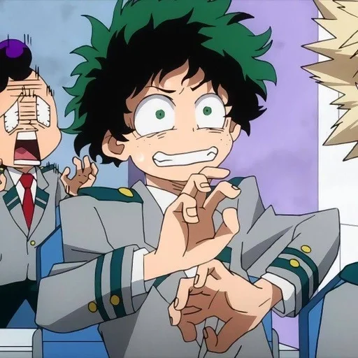 🪀 Стикер «Izuku Midoriya» для Telegram