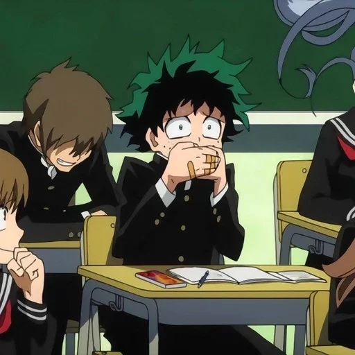 🪀 Стикер «Izuku Midoriya» для Telegram