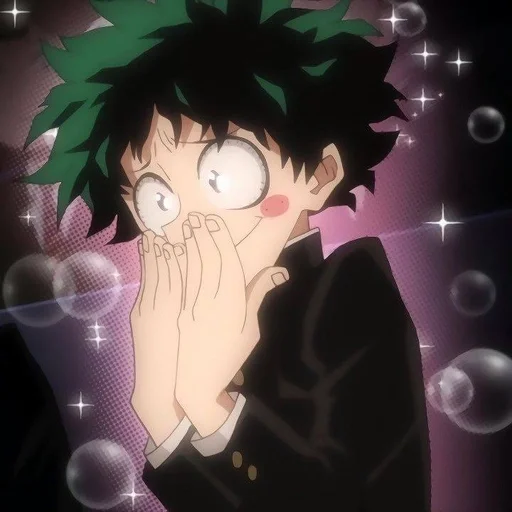 🪀 Стикер «Izuku Midoriya» для Telegram