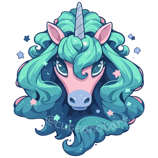 🦄 Стикер «Изумрудный микс» для Telegram