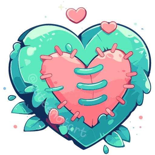 💚 Стикер «Изумрудный микс» для Telegram