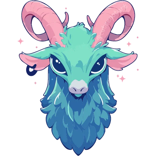 🦌 Стикер «Изумрудный микс» для Telegram