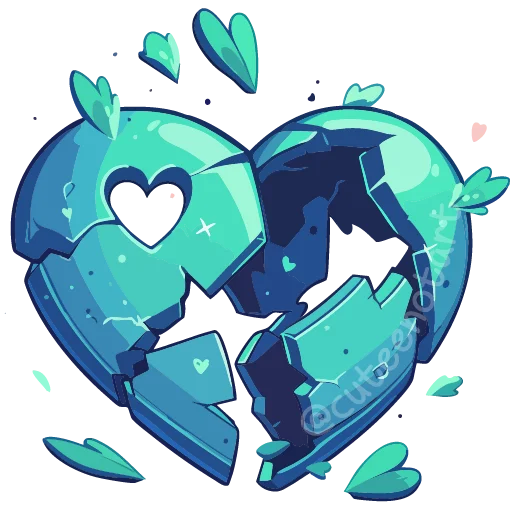 💚 Стикер «Изумрудный микс» для Telegram