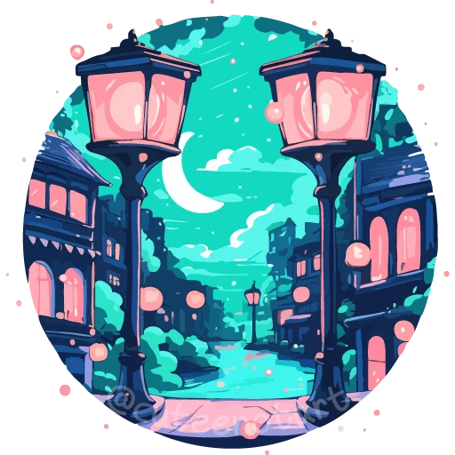 🏞 Стикер «Изумрудный микс» для Telegram