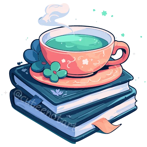 📚 Стикер «Изумрудный микс» для Telegram