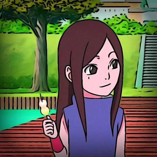 🪞 Стикер «Izumi Uchiha» для Telegram
