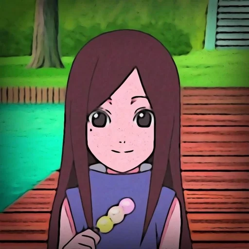 🪞 Стикер «Izumi Uchiha» для Telegram