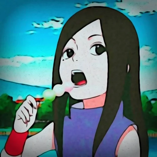 🌟 Стикер «Izumi Uchiha» для Telegram