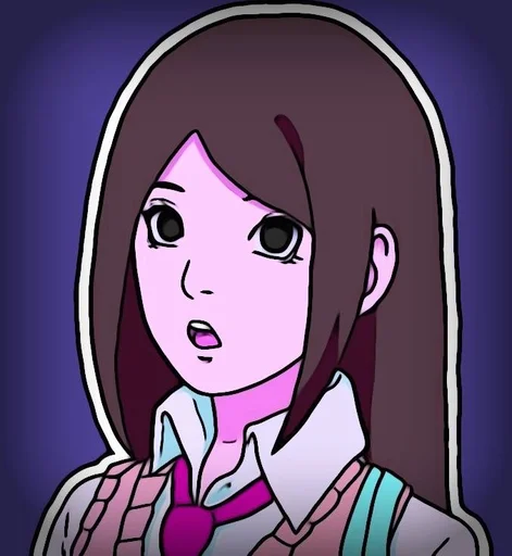 🪞 Стикер «Izumi Uchiha» для Telegram