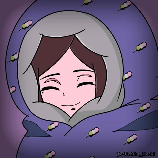🪞 Стикер «Izumi Uchiha» для Telegram