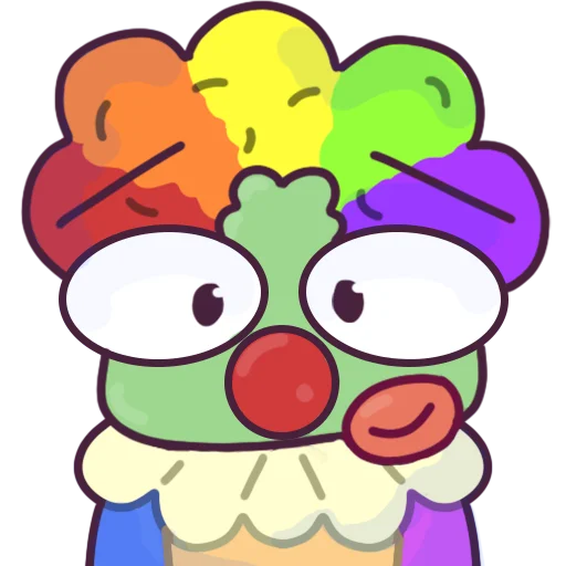 🤡 Стикер «Жабка Мэл» для Telegram