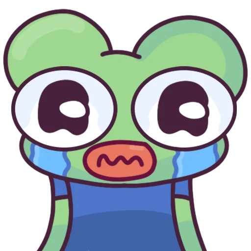 😭 Стикер «Жабка Мэл» для Telegram
