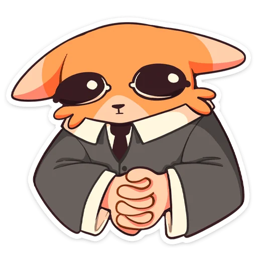 🥺 Стикер «Джек 2.0. Глаза-лимоны» для Telegram