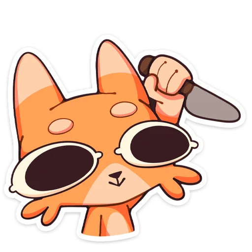 🔪 Стикер «Джек 2.0. Глаза-лимоны» для Telegram
