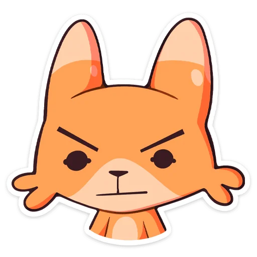 😠 Стикер «Джек 2.0. Глаза-лимоны» для Telegram