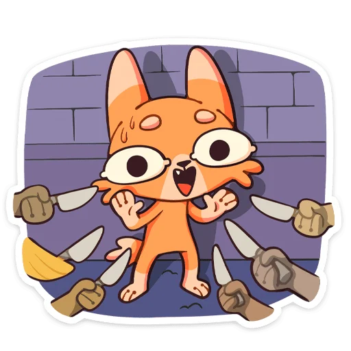 🔪 Стикер «Джек 2.0. Глаза-лимоны» для Telegram