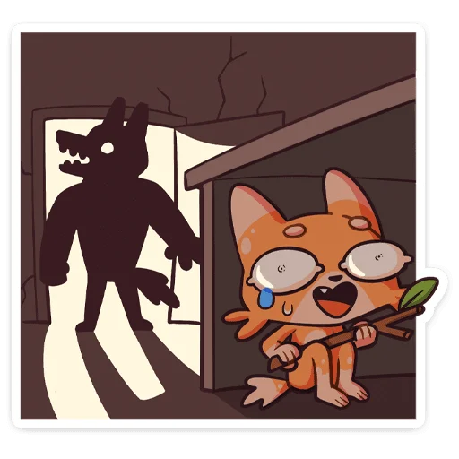 😈 Стикер «Джек 2.0. Глаза-лимоны» для Telegram