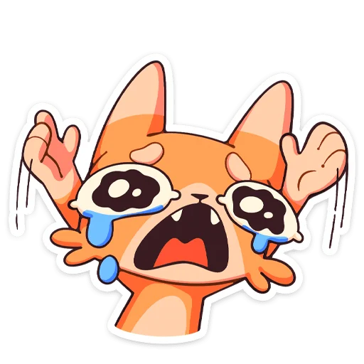 😭 Стикер «Джек 2.0. Глаза-лимоны» для Telegram