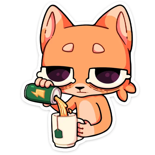 🥤 Стикер «Джек» для Telegram