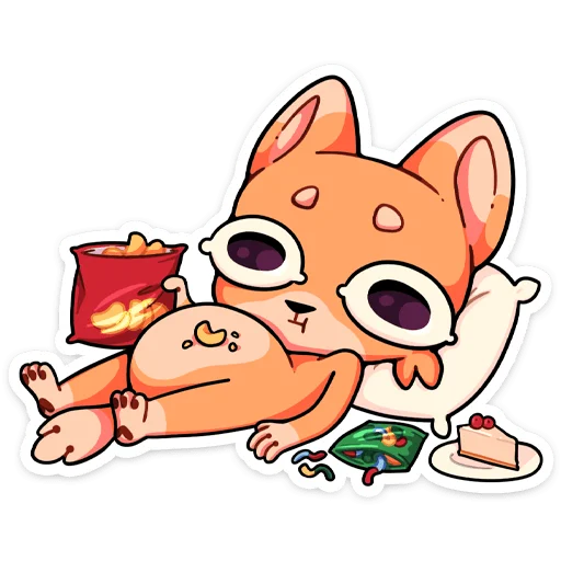 🍔 Стикер «Джек» для Telegram