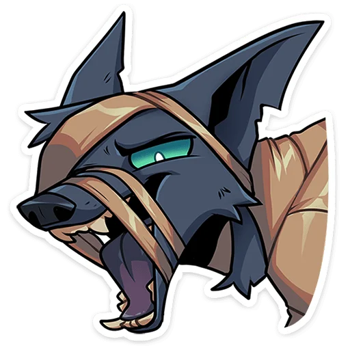 👹 Стикер «Шакальчик» для Telegram