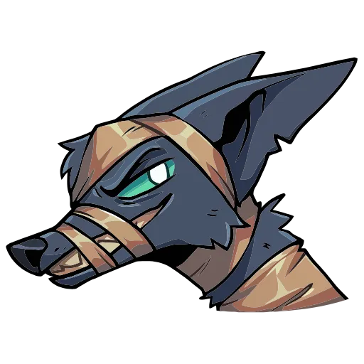 😈 Эмодзи «Шакальчик» для Telegram