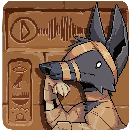 🤔 Эмодзи «Шакальчик» для Telegram