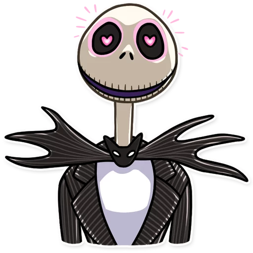 😍 Стикер «The Nightmare Before Christmas» для Telegram