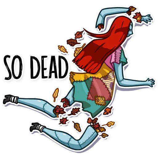 😑 Стикер «The Nightmare Before Christmas» для Telegram