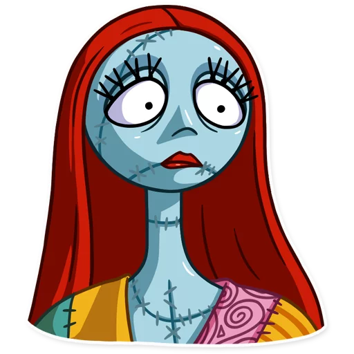 ☹️ Стикер «The Nightmare Before Christmas» для Telegram