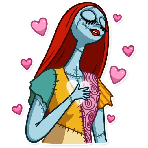 💗 Стикер «The Nightmare Before Christmas» для Telegram
