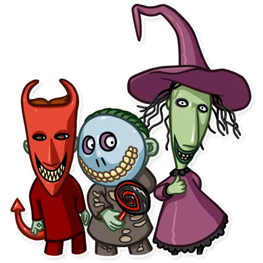 🙂 Стикер «The Nightmare Before Christmas» для Telegram