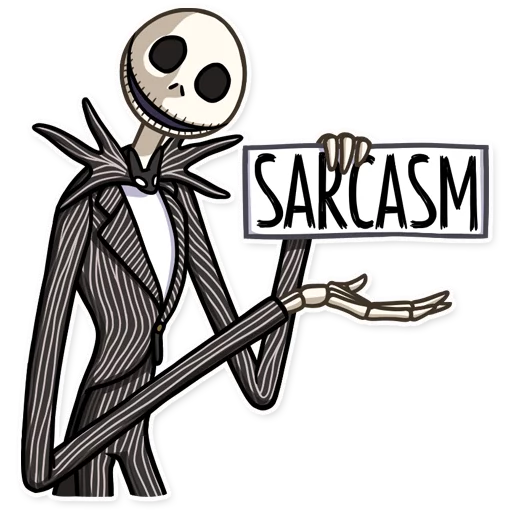 😐 Стикер «The Nightmare Before Christmas» для Telegram