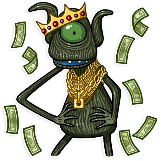 🤑 Стикер «The Nightmare Before Christmas» для Telegram