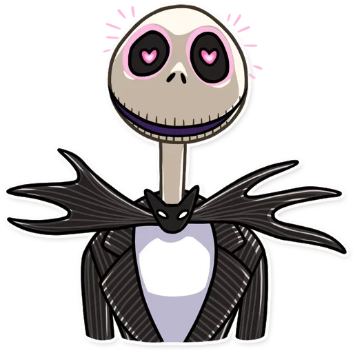 😡 Стикер «Jack and Sally» для Telegram