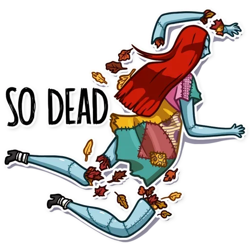 🐁 Стикер «Jack and Sally» для Telegram