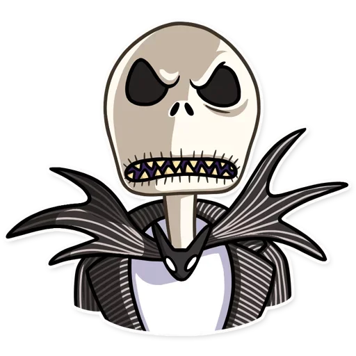 🌱 Стикер «Jack and Sally» для Telegram