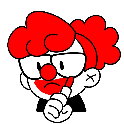 🤡 Стикер «Jack A Smile» для Telegram