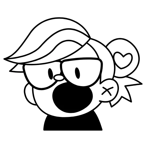 😛 Стикер «Jack A Smile» для Telegram