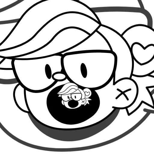 😮 Стикер «Jack A Smile» для Telegram