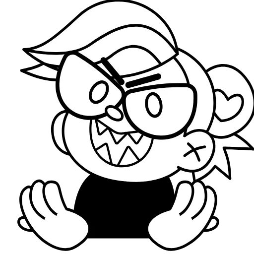 😈 Стикер «Jack A Smile» для Telegram
